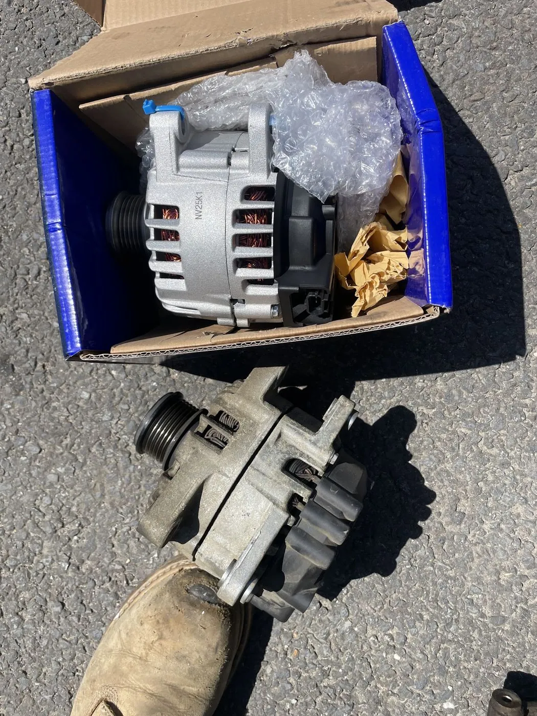 Alternator swap